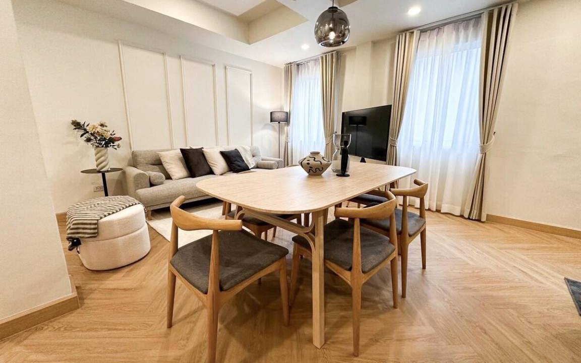Bangkok Central Business District Apartment | 100 m² Apartment ∙ 3 bedrooms ∙ 8 guests