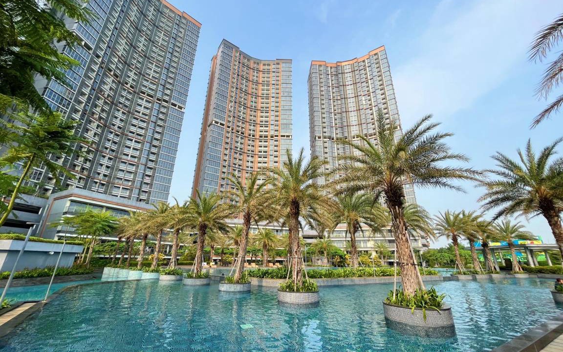Pantai Indah Kapuk Apartment | 113 m² Serviced apartment ∙ 3 bedrooms ∙ 11 guests