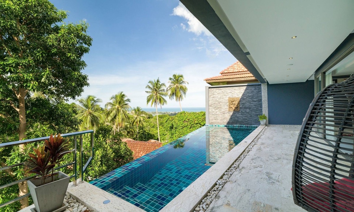 Bophut Villa | 3 Bedroom Sea View Villa Mattana 2 SDV162 - Chaweng Noi - By Samui Dream Villas