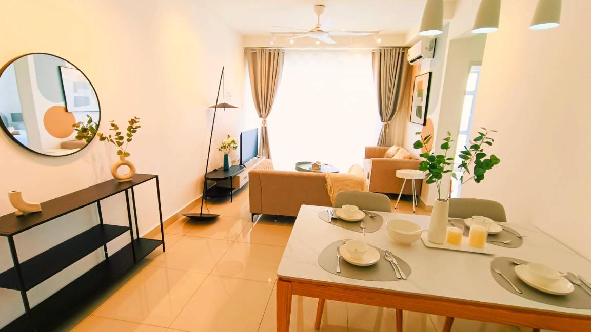 Daerah Kulai Apartment | 80 m² Apartment ∙ 2 bedrooms ∙ 6 guests