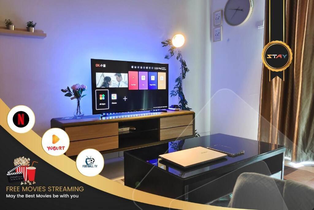 Taman Bukit Mewah Apartment | A0803 Platino walking ParadigmMall TVbox By STAY
