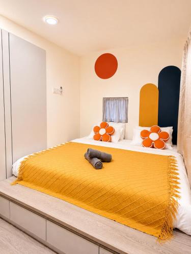 Taman Kolej Perdana Apartment | Aesthetic Cozy 1BR near UTM for 3-4 Pax