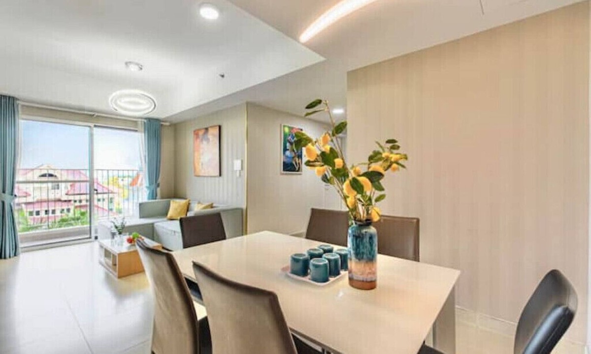 An Phu Apartment | AmbiHOME 3Br 2WC Masteri Thao Dien T4 city & villa view