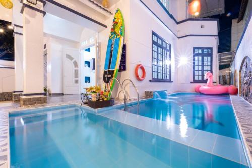 Thang Tam Villa | Amy Villa 7 - Bida - Karaoke - Phòng Xông Hơi - Gần Biển Bãi Sau - 6 Phòng Ngủ