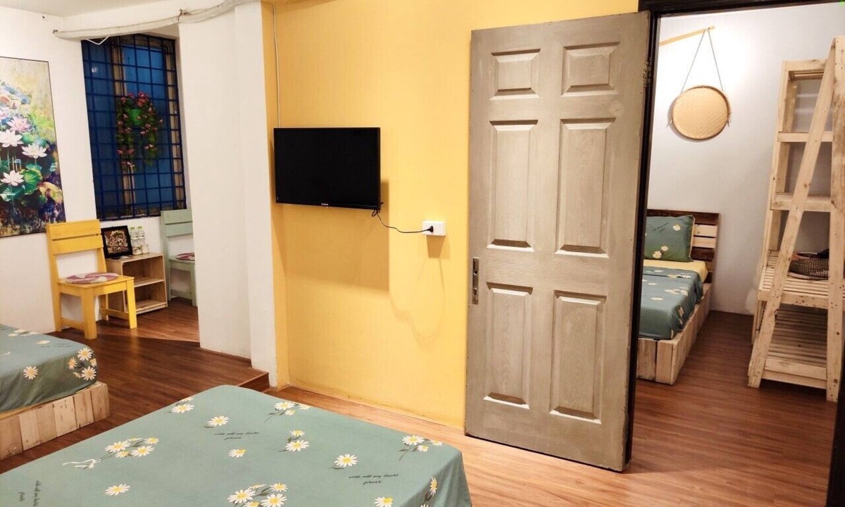 Hang Bo House | Apt*2BR 3 Beds in the center for 5 pax-Sunny homestay