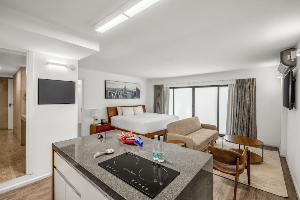 Colonia Cuauhtemoc Apartment | Armonik suites By Casanevo - Master King Bed Suite