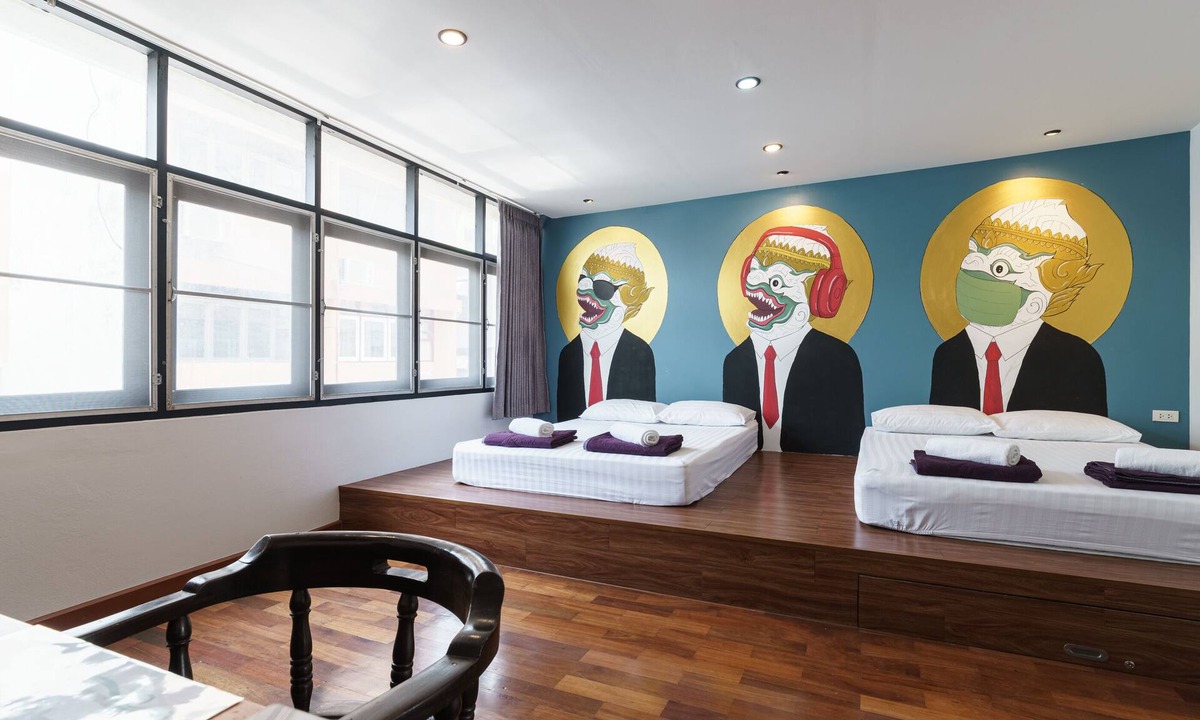 Ban Phan Thom Hostel | [B]Private Ensuit w. bathroom 5-minutes walk from Khao San Road.