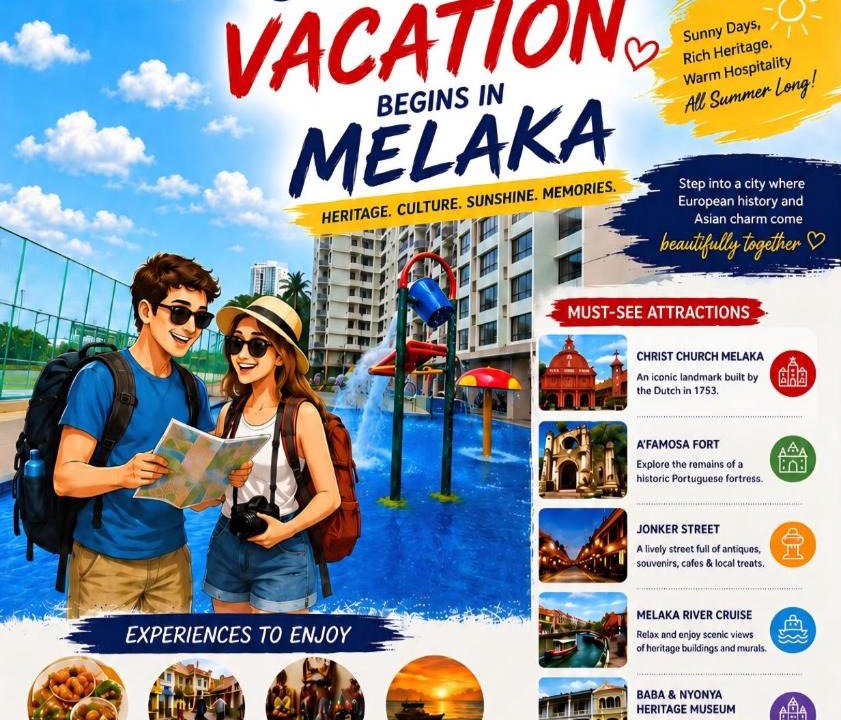 Malacca City Apartment | Bali Residence Waterpark Executive Suites Melaka By GGM