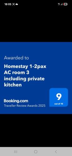 Siem Reap Apartment | Ban Sokluy AC apartment 3 1-2pax including kitchen