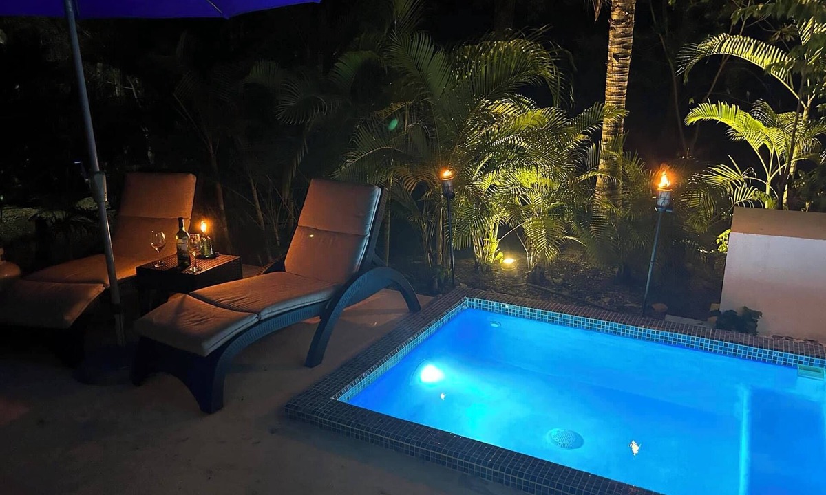 Akumal House | Beautiful Akumal two bedroom townhouse with private plunge pool