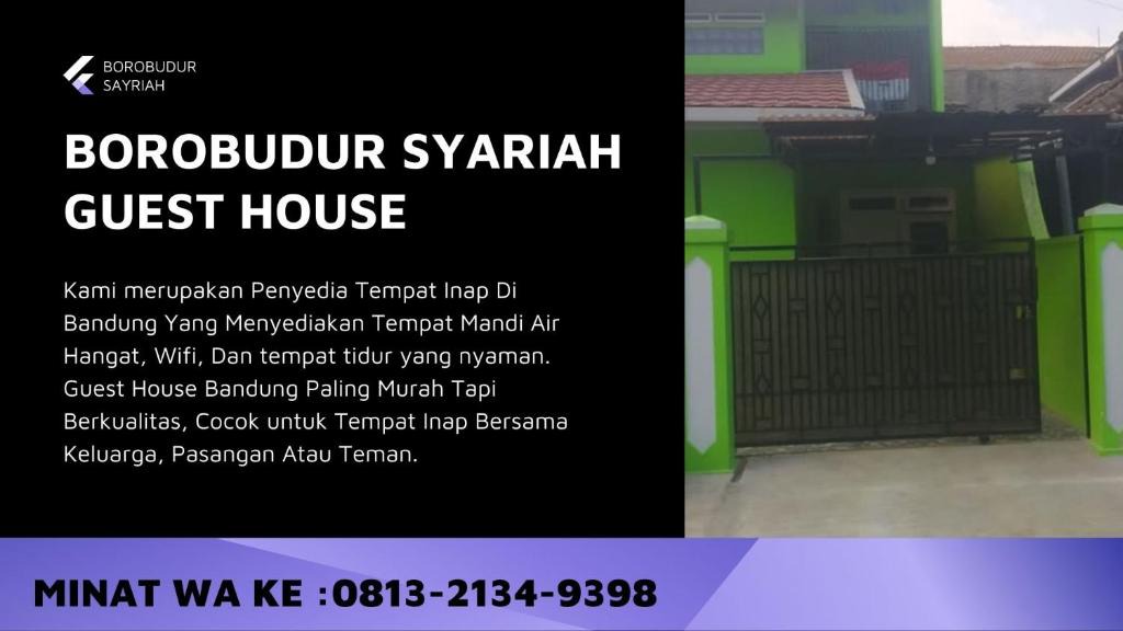 Cimahi House | Borobudur Syariah Guest House