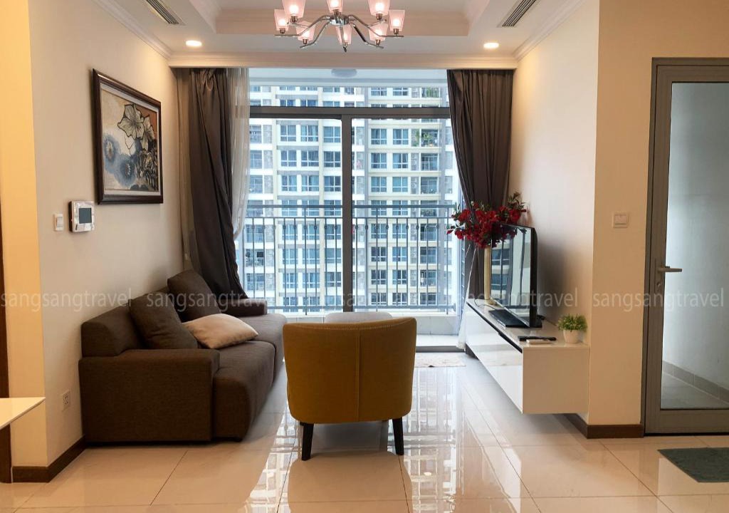 Hang Xanh Apartment | Căn hộ tầng 35 Landmark Plus Vinhomes Central Park - Sang Sang Travel