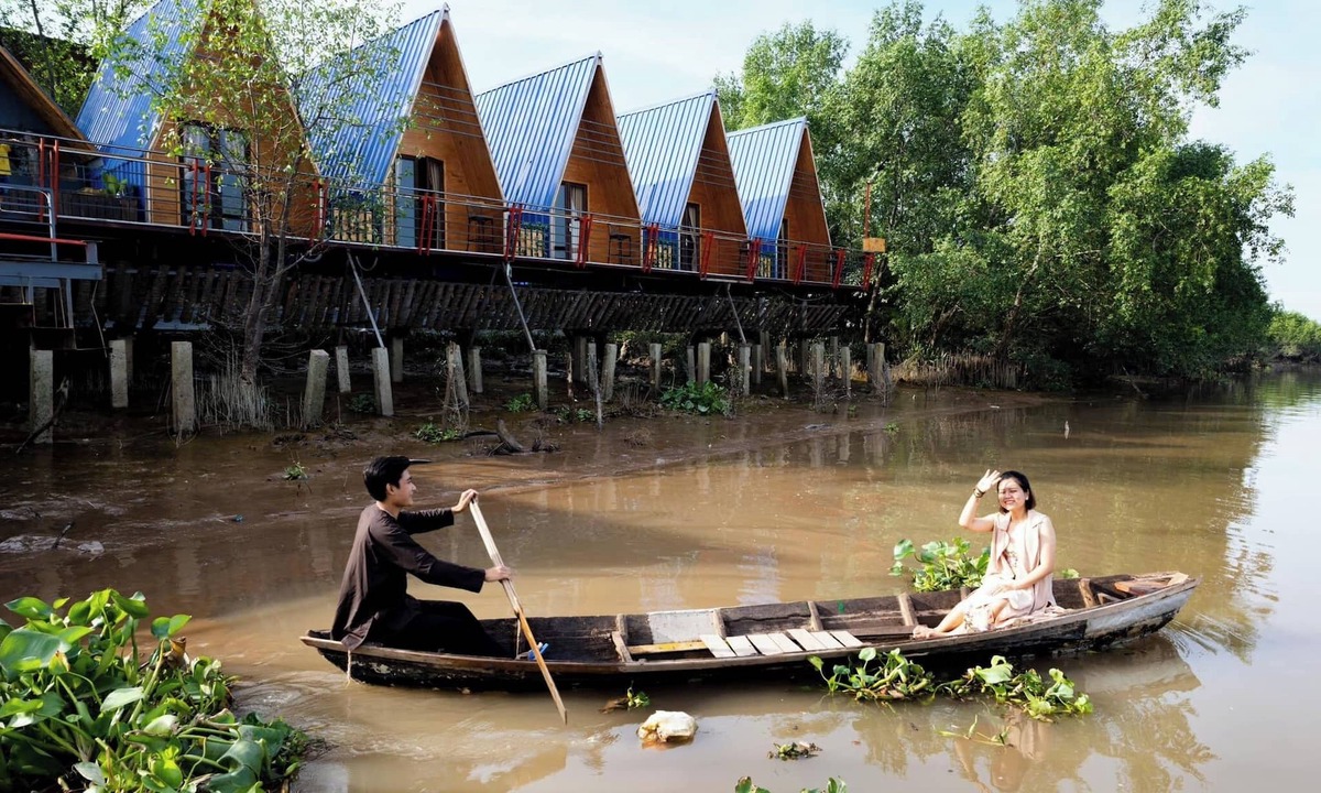 Chau Thanh Resort | Cồn Phụng Retreats Mekong - Nature Island with Free Boat Shuttle & Fishing