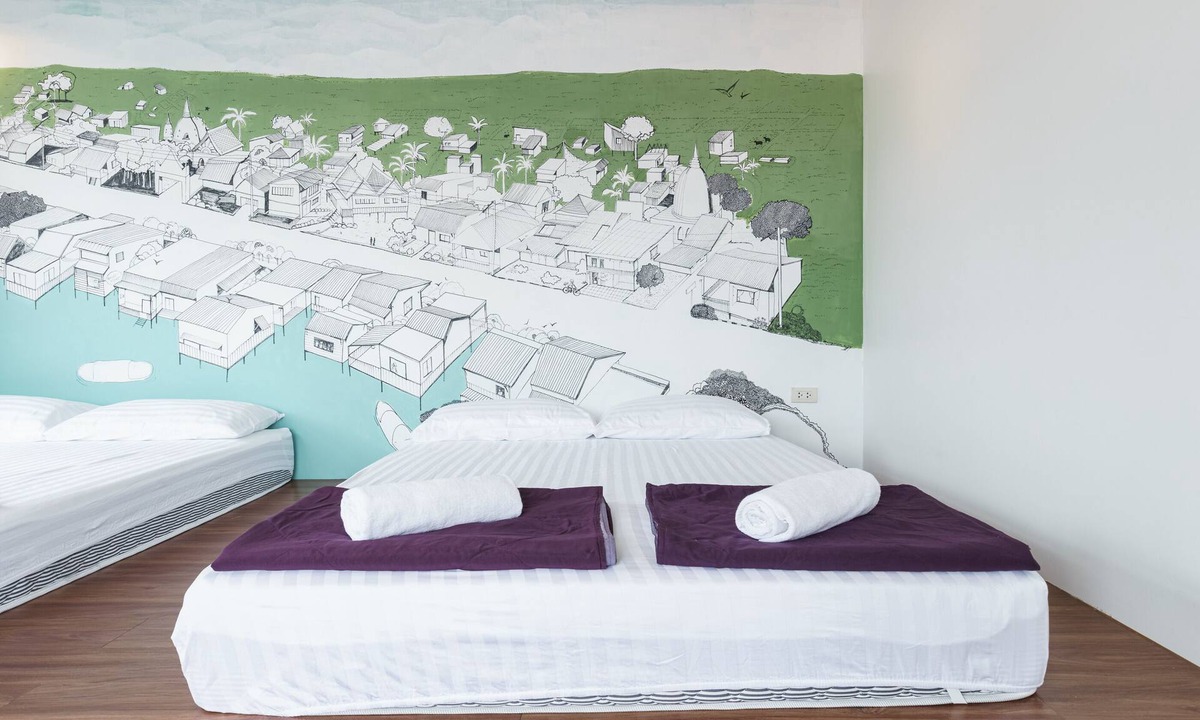 Ban Phan Thom Hostel | [C]GLASSHOUSE&bathroom 5-minutes walk from Khao San Road.