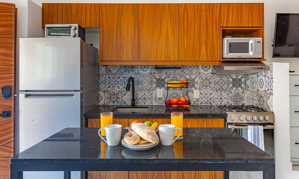 Colonia 5 de Diciembre Apartment | Casa Loro Azul unit 1 New complex, Rooftop Pool 1BD Studio for rent in 5 de Dici