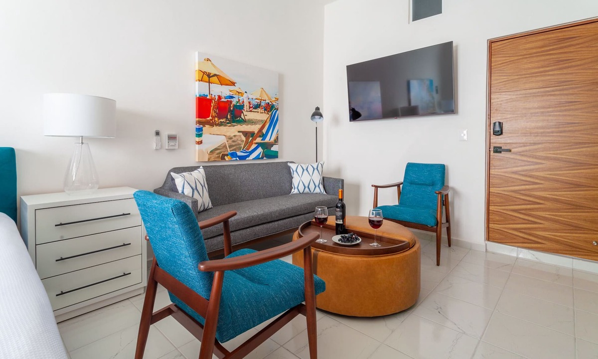 Colonia 5 de Diciembre Apartment | Casa Loro Azul PV Unit 8 NEW with Rooftop pool 1BD Studio for rent in 5 de Dicie