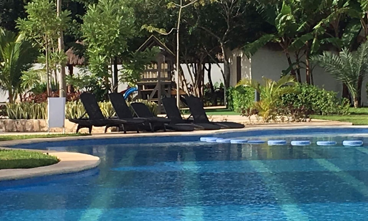 Puerto Juarez House | CasaMEXH LM House in condo with pool and security 24 hours, 5 min from the beach