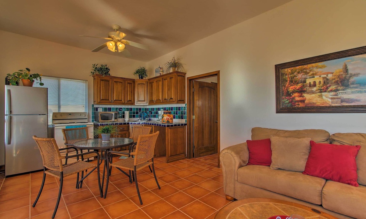 Las Conchas Cottage | Charming Las Conchas Home w/Patio: Steps to Beach