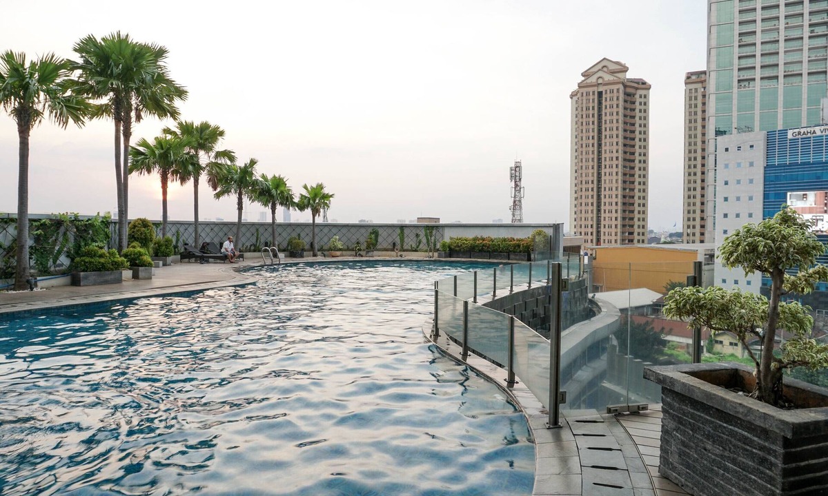 Slipi Apartment | Classic Elegance Combined 2Br At Gp Plaza Apartment