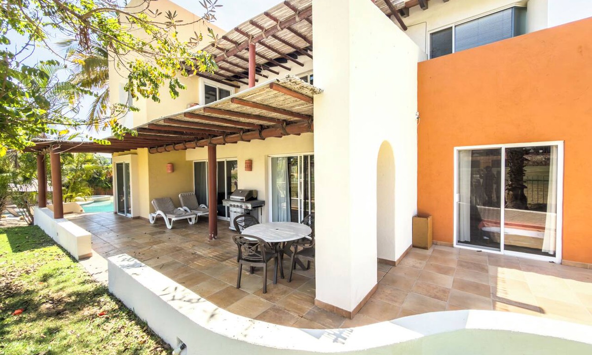Campo de Golf Fonatur Villa | Condo. Las Quintas, Terraza, Jardín de Paisaje, Zona de Hoteles, Campo de Golf