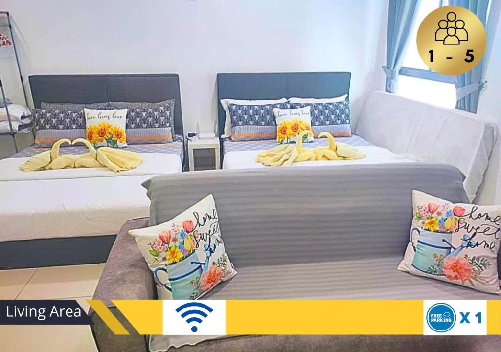 Cyberjaya Apartment | #CS8, Spacious Cybersquare Ensuite with Pool View