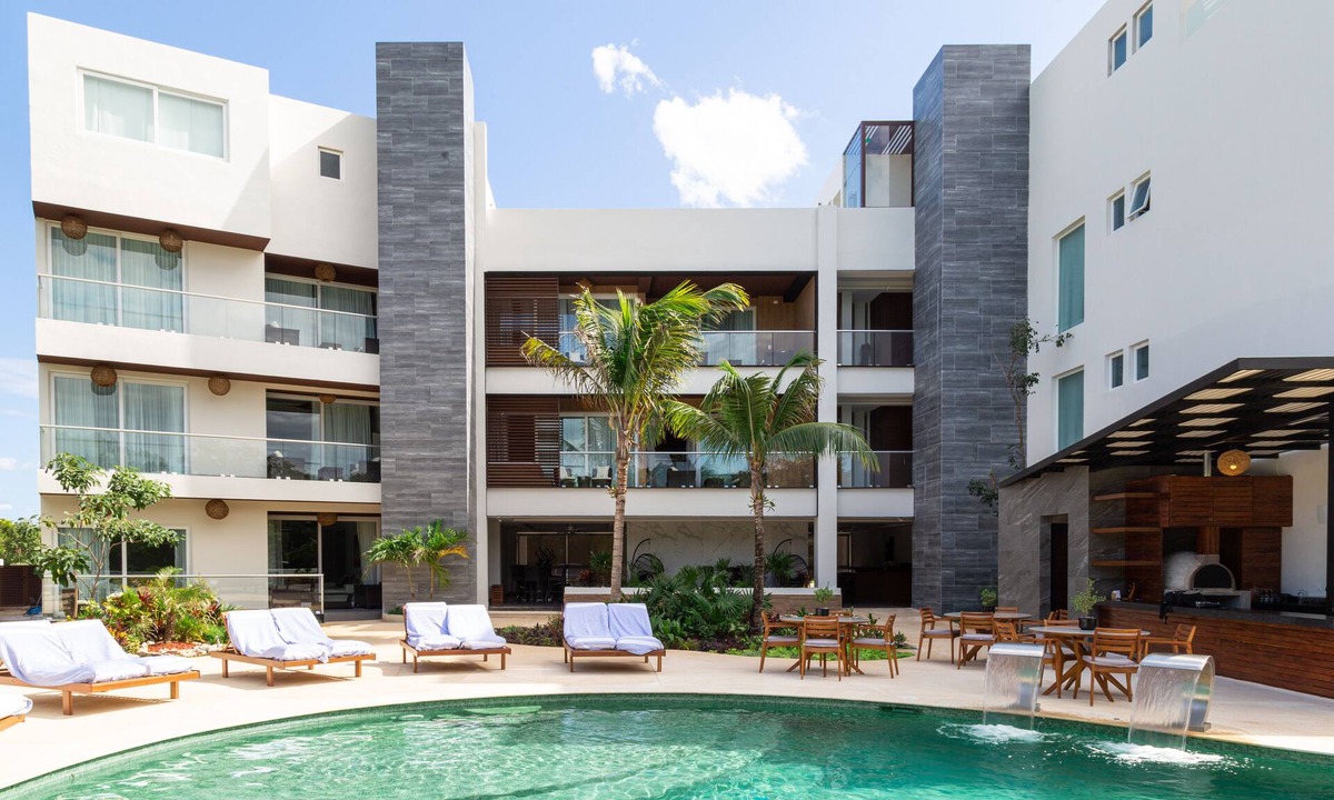 Akumal Apartment | Deluxe Jungle Suite Private Hot Tub Pool BBQ 402B