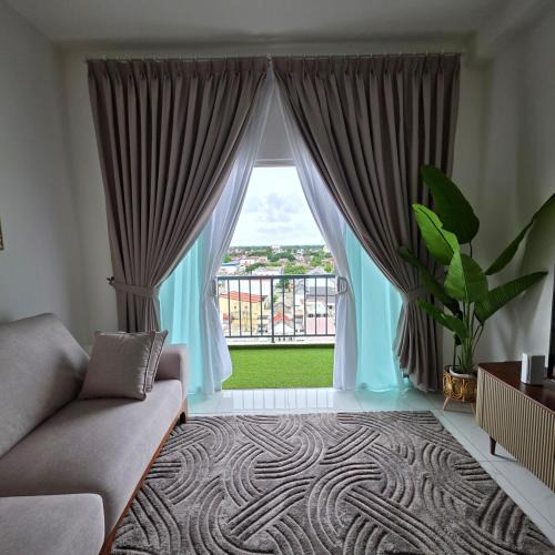 Kampung Telaga Nibong Apartment | DKelate Stay 3BR at19 Residence Kota Bharu