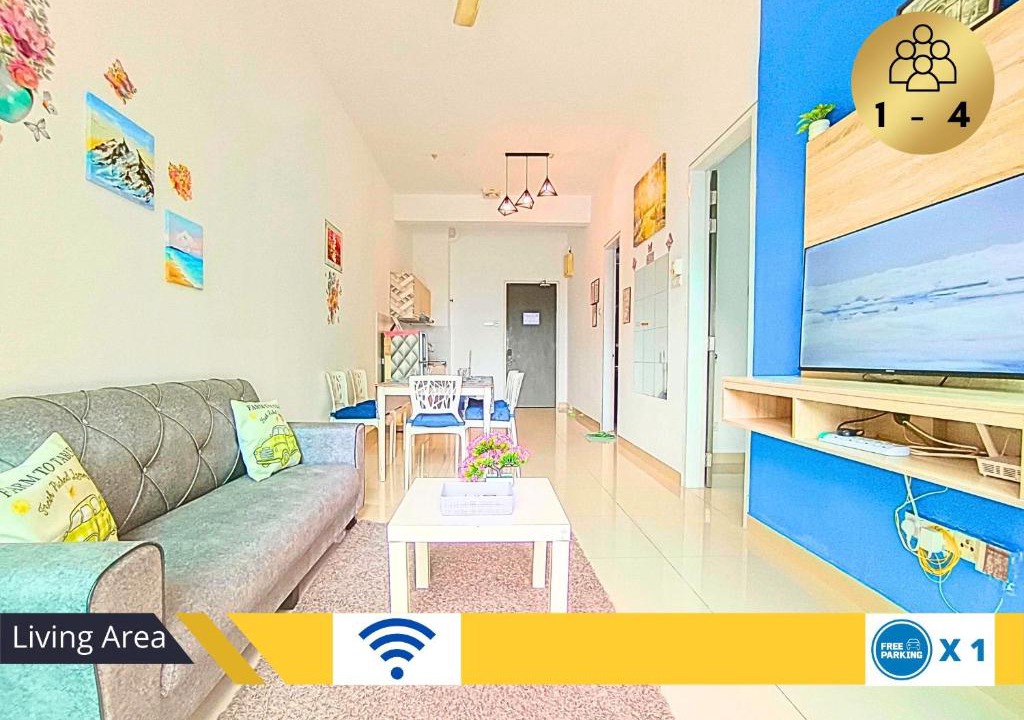 Cyberjaya Apartment | #DP6, Homely Pool View Stay Above DPulze Mall