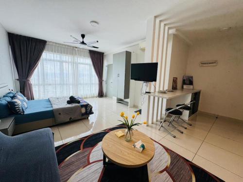 Bangi Sentral Apartment | Evo Suites Bangi homestay free parking & wifi