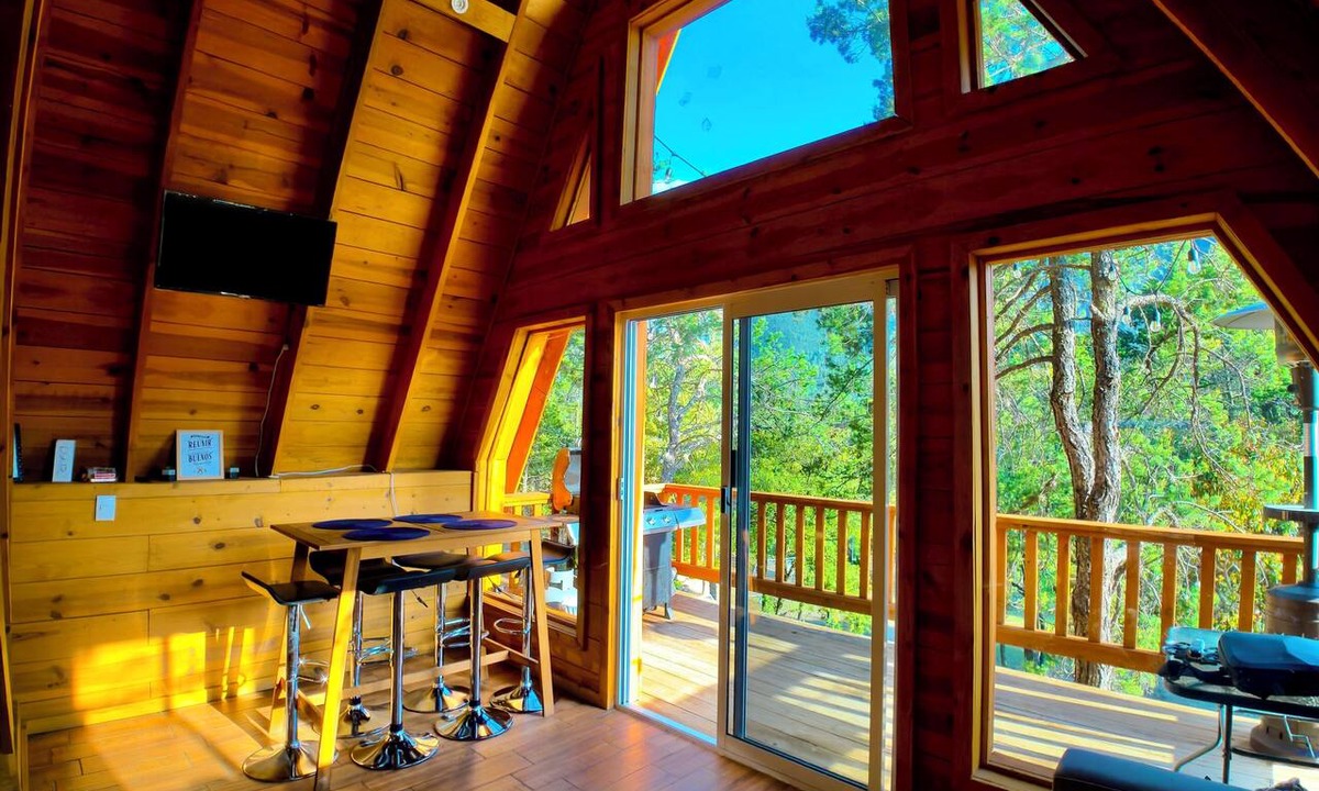 Arteaga Cabin | Glamping MORET Alpine Cabin M2 from 2 to 6 people - pet friendly