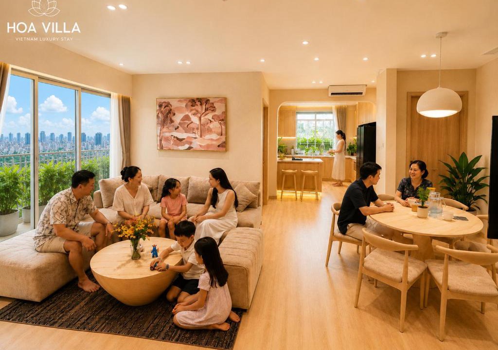 Da Kao Apartment | Hoa Villa - View of Landmark 81 - Near Ben Thanh Market