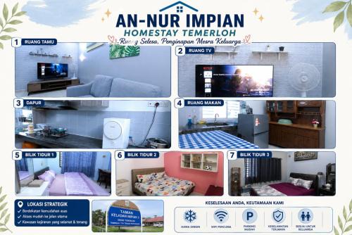 Kampung Songsang House | Homestay Annur Impian Temerloh With Android TV and WIFI