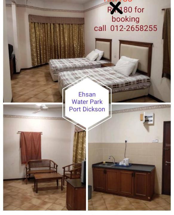 Port Dickson House | Homestay at Ehsan Waterpark