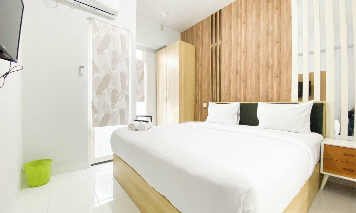 Semarang Apartment | Homey 1Br Without Living Room At Amartha View Apartment