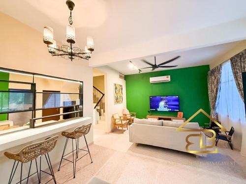 Kampung Simee House | Ipoh Indoor Pool Homestay, BBQ Mahjong, 16 pax 4BR