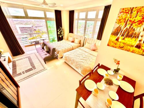Kuching Apartment | Kuching 4Pax Riverine High Floor Resort Stay Kuching Waterfront View from Balcony