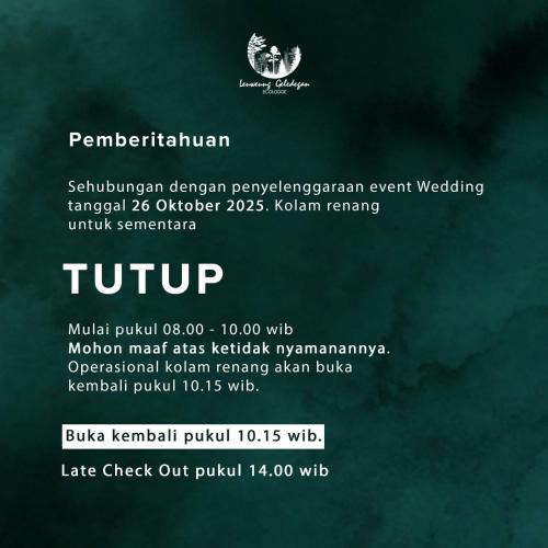 Cilobak Hotel | Leuweung Geledegan Ecoldge