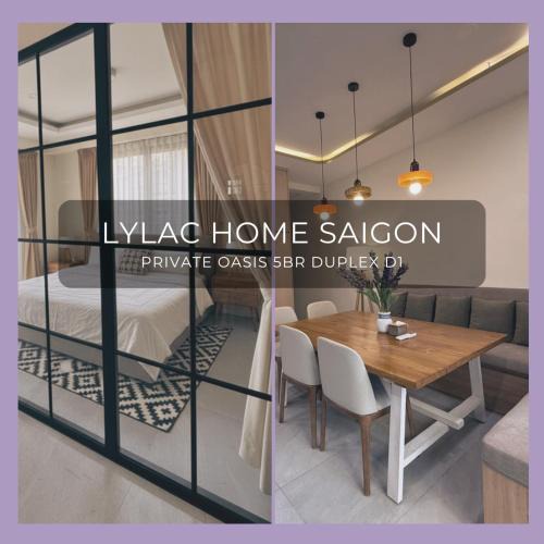 Ben Nghe House | LYLAC Home Saigon NBK - Private Oasis 5BR Duplex in D1 near Japantown