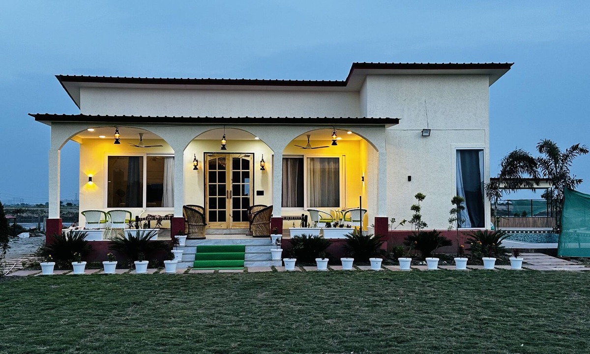 Noida Other | M H Farm A premium Farmhouse 3BHK villa with Pool river view