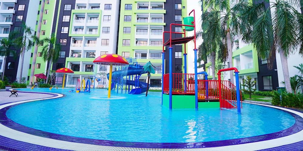 Kampung Kuala Pari Apartment | Me Time Water Park Homestay at Manhattan Ipoh A-6-3