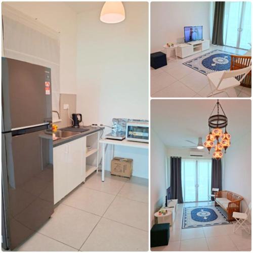 Kampung Masjid Timah Apartment | Meritus Comfy 3 Bedroom with 8 Pax