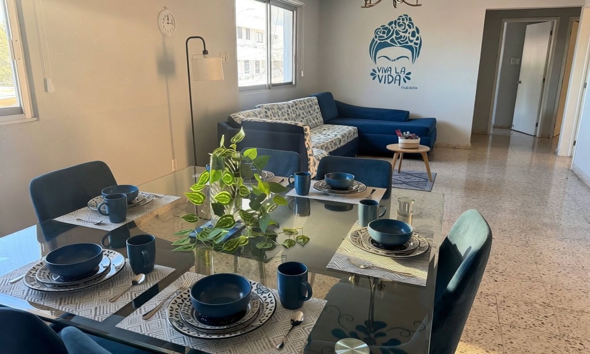 Campeche Apartment | Mexico 3 bedroom house, ideal location in Campeche, comfortable and safe.