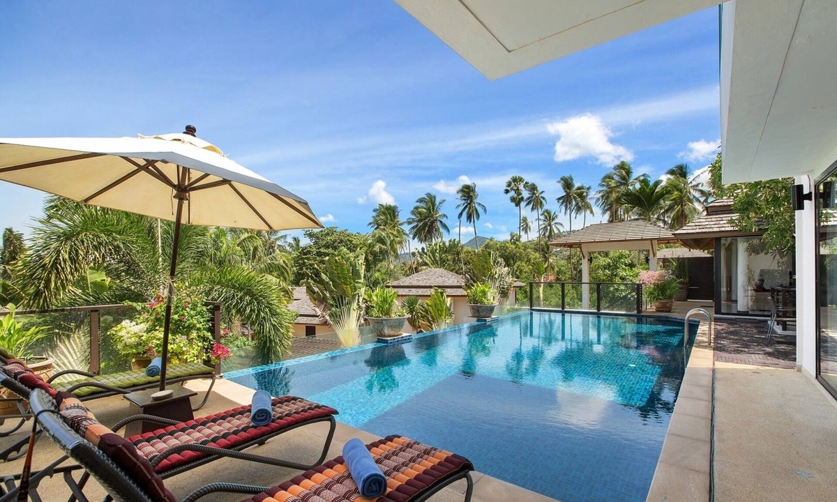 Plai Laem Villa | Modern 4BR Oceanview Villa | Bophut Beach