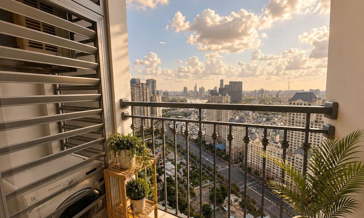 Hang Xanh Apartment | Modern Vinhomes 1BR Near Downtown