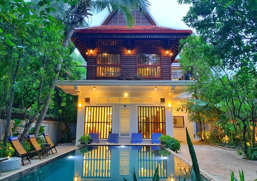 Sangkat Sla Kram Villa | My Key Polanka Private Villa with Pool