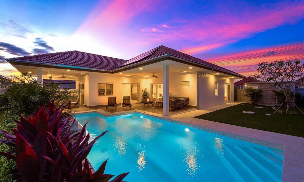 Hua Hin Villa | New Private Pool Villa with 3BR MV77