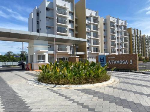Pulau Sebang Apartment | NurrCha Homestay Afamosa near WaterparklHondalUniKL