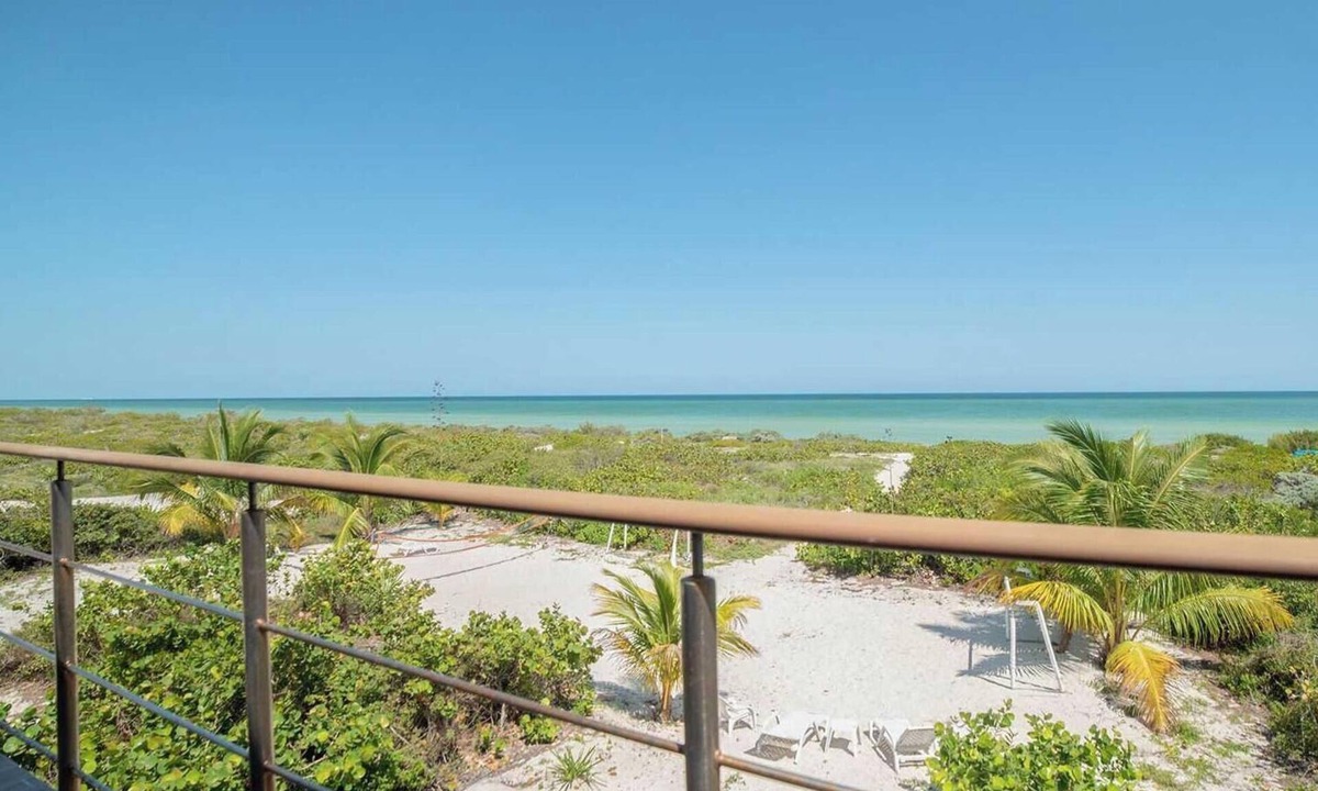 Merida House | Private Beach Escape with Pool & Ocean Views
