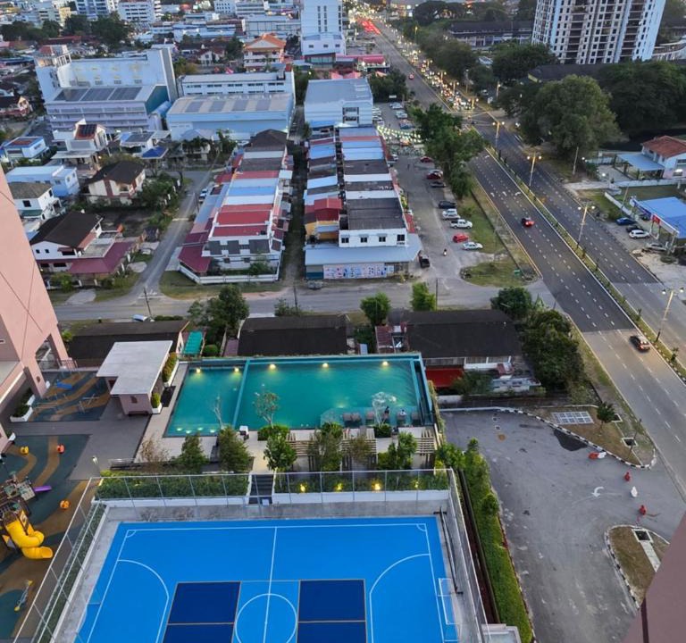 Kampung Lubok Peringgi Apartment | Purnama Skyview Homestay