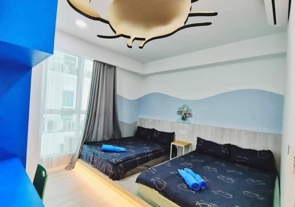 Kampung Sembulan Baru Apartment | reSTARY - Ocean, Sutera Avenue Infinity Pool - Imago Opposite - KK City- 4BR,12Pax 来沙旅 海洋主题公寓 - 无边际日落海景泳池 - Imago商场对面 - KK市中心 - 4房12人